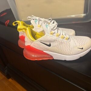 Nike Pink & Blue Casual Sneaker with Black Swoosh